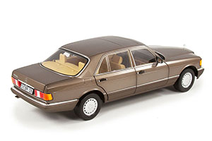 MERCEDES W126 560 SEL 1985-1991 IMPALA BROWN — фото 2
