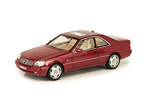 MERCEDES W140 CL-CLASS CL600 C140 1996 RED
