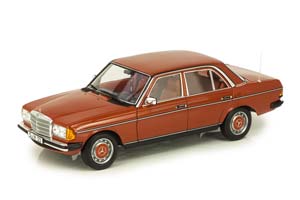 MERCEDES W123 E200 E-CLASS LIMOUSINE 1980-1985 ENGLISH RED LIMITED EDITION 1000 PCS