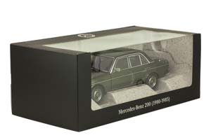 MERCEDES W123 E200 E-CLASS LIMOUSINE 1980-1985 GREEN LIMITED EDITION 1000 PCS — фото 17