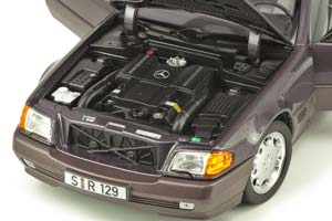 MERCEDES W129 500 SL R129 1989-2001 VIOLET METALLIC — фото 5
