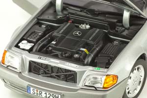 MERCEDES W129 500 SL R129 1989-2001 SILVER METALLIC — фото 7