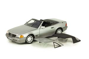 MERCEDES W129 500 SL R129 1989-2001 SILVER METALLIC — фото 9