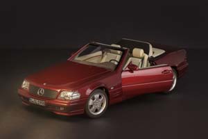 MERCEDES W129 SL500 R129 UPLIFTING 1999 RED — фото 18