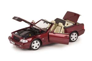 MERCEDES W129 SL500 R129 UPLIFTING 1999 RED — фото 4