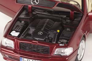 MERCEDES W129 SL500 R129 UPLIFTING 1999 RED — фото 5