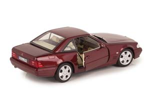 MERCEDES W129 SL500 R129 UPLIFTING 1999 RED — фото 11