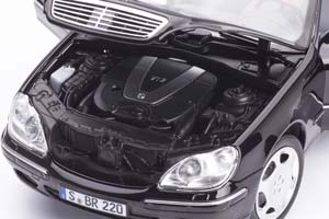 MERCEDES W220 S600 S-CLASS 2000-2005 BLACK / МЕРСЕДЕС 220 С-КЛАСС ЧЕРНЫЙ — фото 9