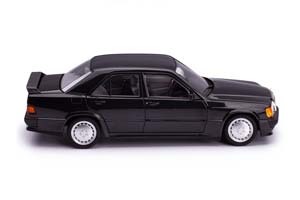 MERCEDES-BENZ 190E 2.3-16 1983 (W201) ЧЕРНЫЙ МЕТАЛЛИК — фото 14