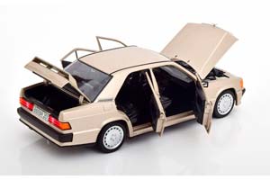MERCEDES-BENZ 190E 2.3-16 1983 (W201) БЕЖЕВЫЙ МЕТАЛЛИК — фото 4