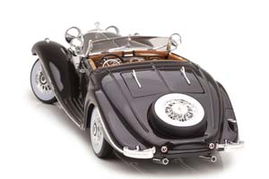MERCEDES W29 500К SPECIAL ROADSTER 1934 BROWN — фото 14