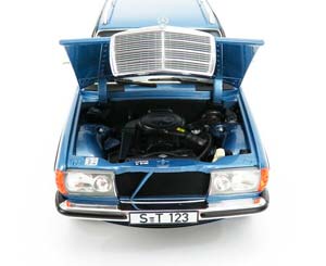 MERCEDES-BENZ S123 W123 T-MODEL, BLUE — фото 7
