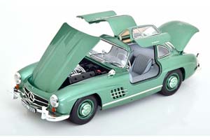 MERCEDES 300SL 1954-1957 LIGHT GREEN METALLIC / МЕРСЕДЕС 300СЛ СВЕТЛО-ЗЕЛЕНЫЙ — фото 3