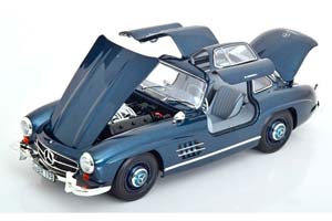 MERCEDES W198 300SL 1954-1957 BLUE METALLIC / МЕРСЕДЕС 300СЛ СИНИЙ — фото 3