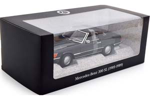 MERCEDES W107 300SL ROADSTER R107 1985 BLACK / МЕРСЕДЕС 300СЛ КУЗОВ 107 ЧЕРНО-СИНИЙ МЕТАЛЛИК — фото 4