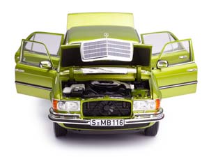 MERCEDES 450 SEL YEAR 1976-1980 CITRUS GREEN / МЕРСЕДЕС 450СЕЛ ЗЕЛЕНЫЙ — фото 15