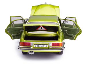 MERCEDES 450 SEL YEAR 1976-1980 CITRUS GREEN / МЕРСЕДЕС 450СЕЛ ЗЕЛЕНЫЙ — фото 16