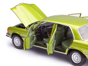 MERCEDES 450 SEL YEAR 1976-1980 CITRUS GREEN / МЕРСЕДЕС 450СЕЛ ЗЕЛЕНЫЙ — фото 17