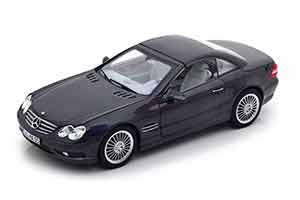 MERCEDES W230 AMG SL 55 (R230) 2001-2006 OBSIDIAN BLACK / МЕРСЕДЕС СЛ 55 ЧЕРНЫЙ — фото 4