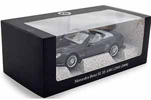 MERCEDES W230 AMG SL 55 (R230) 2001-2006 OBSIDIAN BLACK / МЕРСЕДЕС СЛ 55 ЧЕРНЫЙ — фото 5