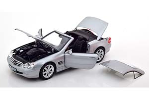 MERCEDES W230 SL 500 (R230) 2001-2006 BRILLIANT SILVER / МЕРСЕДЕС 500 СЕРЕБРИСТЫЙ — фото 3
