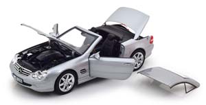 MERCEDES W230 SL 500 (R230) 2001-2006 BRILLIANT SILVER / МЕРСЕДЕС 500 СЕРЕБРИСТЫЙ — фото 8