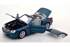MERCEDES W230 SL 500 (R230) 2001-2006 TOPAZ BLUE / МЕРСЕДЕС 500 ГОЛУБОЙ — фото 3
