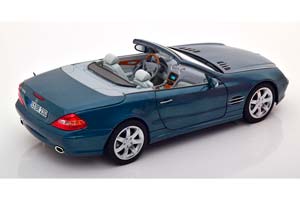 MERCEDES W230 SL 500 (R230) 2001-2006 TOPAZ BLUE / МЕРСЕДЕС 500 ГОЛУБОЙ — фото 2
