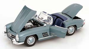 MERCEDES 300 SL W198 ROADSTER 1957-1963 LIGHTBLUE-METALLIC — фото 3