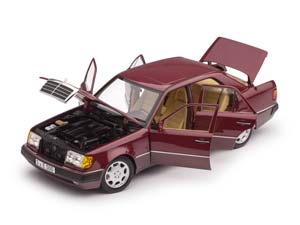 MERCEDES W124 500E 1991-1993 ALMANDIN RED / МЕРСЕДЕС ВОЛЧОК ТЕМНО-КРАСНЫЙ — фото 3