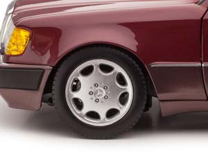 MERCEDES W124 500E 1991-1993 ALMANDIN RED / МЕРСЕДЕС ВОЛЧОК ТЕМНО-КРАСНЫЙ — фото 13