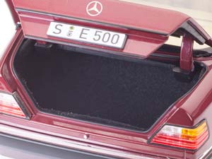 MERCEDES W124 500E 1991-1993 ALMANDIN RED / МЕРСЕДЕС ВОЛЧОК ТЕМНО-КРАСНЫЙ — фото 5