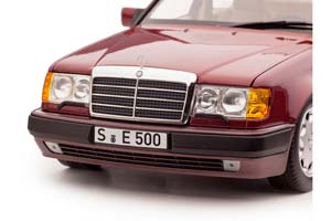 MERCEDES W124 500E 1991-1993 ALMANDIN RED / МЕРСЕДЕС ВОЛЧОК ТЕМНО-КРАСНЫЙ — фото 10