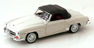 MERCEDES W121 190 SL ROADSTER 1955-1963 WHITE-GREY — фото 5