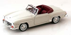 MERCEDES W121 190 SL ROADSTER 1955-1963 WHITE-GREY