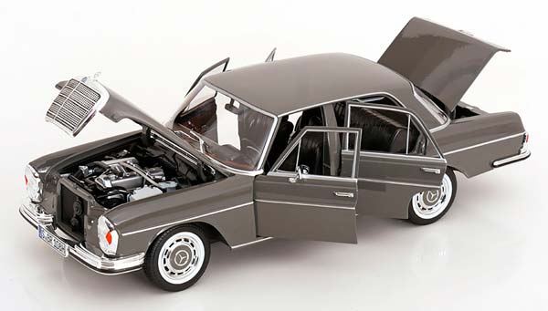 MERCEDES-BENZ 280 SE W108 1968 ARABIAN GREY / МЕРСЕДЕС-БЕНЦ 280 СЕ W108 АРАБИАН СЕРЫЙ — фото 3