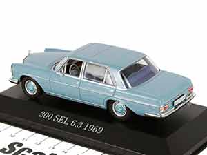 MERCEDES W109 300 SEL 6.3 1969 LIGHT BLUE — фото 4