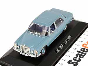 MERCEDES W109 300 SEL 6.3 1969 LIGHT BLUE — фото 5