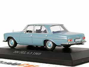 MERCEDES W109 300 SEL 6.3 1969 LIGHT BLUE — фото 9