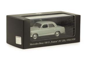 MERCEDES W120 180D PONTON 1954-1959 GREY — фото 11