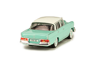 MERCEDES W111 220SE HECKFLOSSE 1959-1965 GREEN/WHITE — фото 6