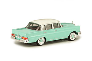 MERCEDES W111 220SE HECKFLOSSE 1959-1965 GREEN/WHITE — фото 2