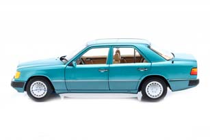 MERCEDES W124 E-CLASS 230E 1989-1993 BERYL METALLIC / МЕРСЕДЕС Е-КЛАСС СИНИЙ — фото 3