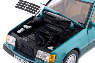 MERCEDES W124 E-CLASS 230E 1989-1993 BERYL METALLIC / МЕРСЕДЕС Е-КЛАСС СИНИЙ — фото 5