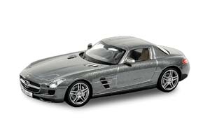 MERCEDES-BENZ SLS AMG COUPE (C 197) СЕРЫЙ МЕТ. — фото 1