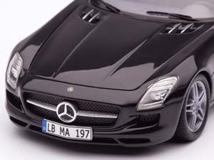 MERCEDES-BENZ SLS AMG C197 2009 OBSIDIAN BLACK ЧЕРНЫЙ МЕТАЛЛИК — фото 8
