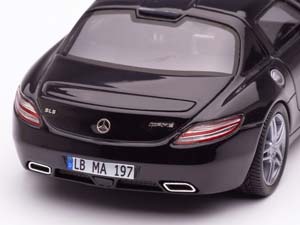 MERCEDES-BENZ SLS AMG C197 2009 OBSIDIAN BLACK ЧЕРНЫЙ МЕТАЛЛИК — фото 9