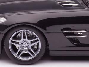 MERCEDES-BENZ SLS AMG C197 2009 OBSIDIAN BLACK ЧЕРНЫЙ МЕТАЛЛИК — фото 10