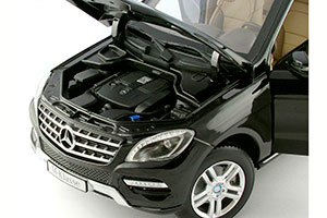 MERCEDES W166 M-CLASS 2012 METALLIC BLACK — фото 6