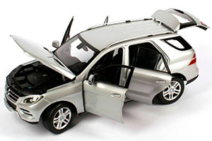 MERCEDES W166 M-CLASS 2012 IRIDIUM SILVER — фото 3